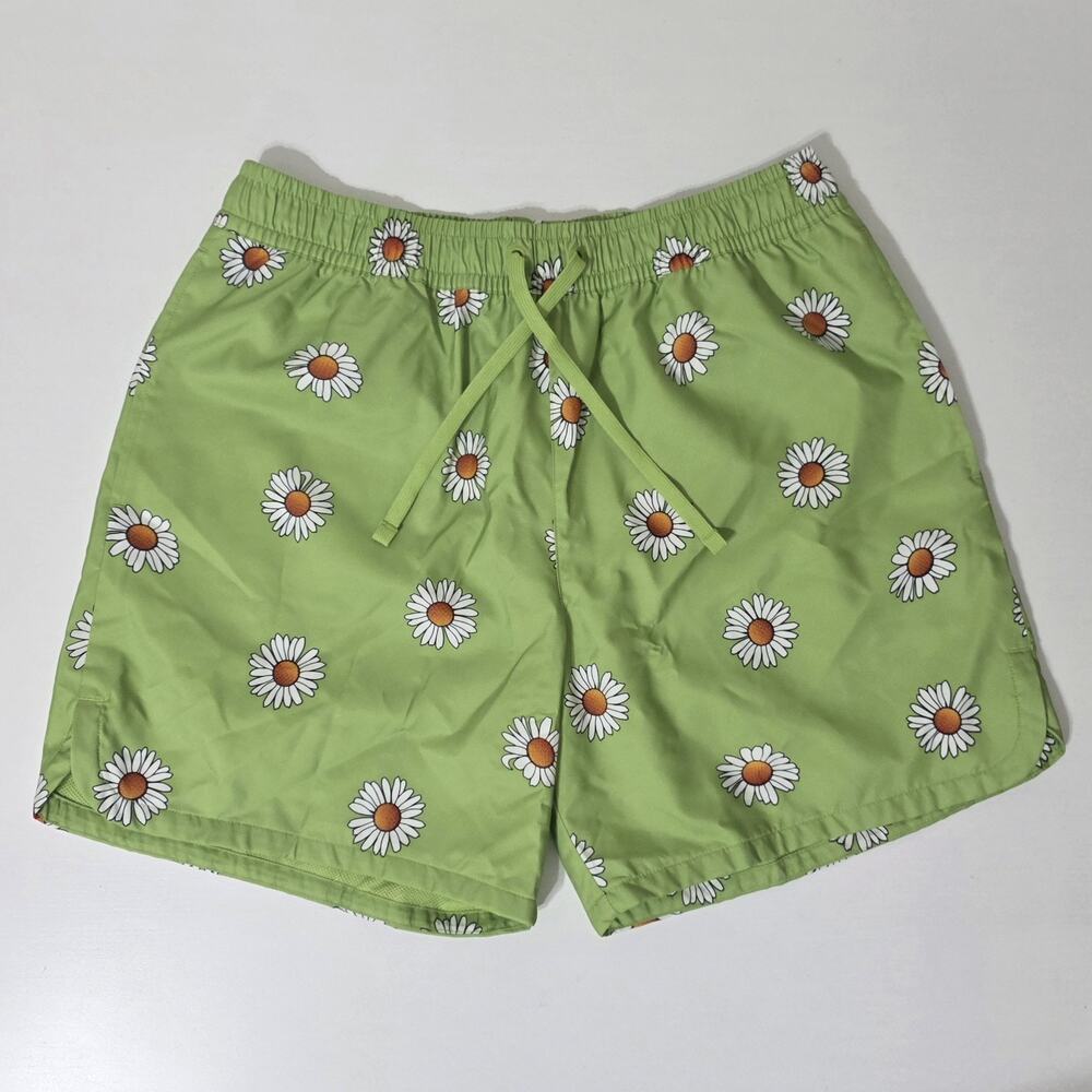Nike Sportswear Essentials Flow Woven Shorts DM6909-332 Green Mens Sz Medium New